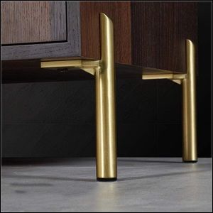 Gold furniture legs